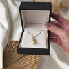 Vintage Danish 14k Yellow Gold The Little Mermaid Charm Pendant - Video showing the piece