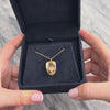 Vintage 14k Yellow Gold Brave Firefighter's Hat Charm / Pendant - Video showing the piece