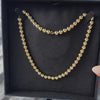 Vintage 14k Yellow Gold Beads Necklace  - Video showing the piece