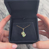 Vintage 10k Yellow Gold .59cttw Opal Diamond Wonderful Swirl Cluster Pendant - Video showing the piece
