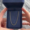 Vintage 14k Yellow Gold Everyday Rope 1.3mm Chain 20.25