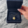 Vintage 14k Yellow Gold Nestled Celestial Duo Pendant - Video showing the piece