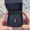 Vintage Small 14k Yellow Gold Queen Nefertiti Profile Charm / Pendant - Video showing the piece