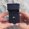 Vintage English 18k Yellow & White Gold Diamond Refined Octagonal Buttercup Ring - Video showing the piece