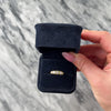 Vintage 18k Yellow Gold 1.0cttw Diamond Fabulous Graduating Swirled Line Ring - Video showing the piece