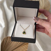 Antique 18k Yellow Gold 1.45ct Green Tourmaline Art Deco Charm Pendant - Video showing the piece