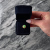 Vintage 18k Yellow Gold 2.79ct Jade Evergreen Cabochon Signet Ring - Video showing the piece