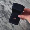 Vintage 18k Yellow & White Gold 1.3cttw Ruby .2cttw Diamond Pointed Accents Ring - Video showing the piece