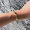 Vintage Lightweight 14k Yellow Gold Jingly Rope Chain Bracelet - Video showing the piece