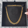 Vintage Portuguese 19k Yellow Gold Incredible Draping Teardrop Necklace - Video showing the piece