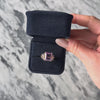 Vintage 10k Yellow Gold 5.8cttw Amethyst Diamond Dramatic Cocktail Ring - Video showing the piece