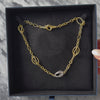 Vintage David Yurman 18k Yellow & White Gold .392cttw Diamond Cable Necklace  - Video showing the piece