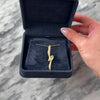 Vintage 14k Yellow Gold Teal Tourmaline Artistic Brushed Flying Gull Pendant - Video showing the piece