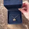 Vintage 14k Yellow Gold New England Moveable Lobster Trap Charm / Pendant - Video showing the piece