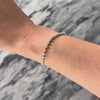 Vintage 14k White Gold 1cttw Diamond Delicate Chain Of Lights Line Bracelet - Video showing the piece