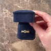 Vintage Heavy 18k Yellow Gold Blue Sapphire Diamond Sculptural Dueling Dragon Ring - Video showing the piece