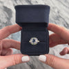 Estate Platinum [Custom Carat] Outstanding Vibrant Burst Ring - Video showing the piece