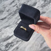 Vintage 14k Yellow Gold Diamond Star-Set Trio Band Ring - Video showing the piece