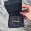 Estate Kimberly McDonald 18k Yellow Gold 1.515cttw Diamond Bar Necklace - Video showing the piece