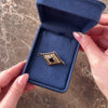 Vintage 18k Yellow Gold 6.12cttw Red Garnet Ornate Openwork Filigree Brooch / Pin - Video showing the piece
