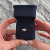 Vintage 18k Yellow Gold Diamond Ruby Dazzling Flowing Cluster Ring - Video showing the piece