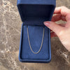 Vintage 14k Yellow Gold 1.1mm Everyday Cable Chain - Video showing the piece