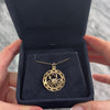 Vintage Large 14k Yellow Gold Cancer Zodiac Crab Medallion Charm / Pendant - Video showing the piece