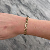 Vintage 14k Yellow Gold Incredible Infinity Link Bracelet - Video showing the piece