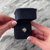 Antique Art Deco 18k White Gold Diamond Swirling Openwork Ring - Video showing the piece