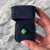 Antique Art Deco 18k White Gold 2.4ct Jade Openwork Cabochon Ring - Video showing the piece