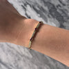 Vintage 14k Yellow Gold 2.4cttw Ruby 1.305cttw Diamond Chic Line Bracelet - Video showing the piece