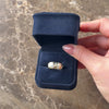 Vintage 14k Yellow Gold 1.0cttw Diamond Domed Celestial Starburst Eternity Band Ring - Video showing the piece