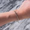 Vintage 14k White Gold 1.26cttw Diamond Circle of Light Bracelet - Video showing the piece