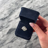 Vintage 14k Yellow & White Gold 2.46cttw Old European Old Mine Cut Diamond Superb Bypass Ring - Video showing the piece