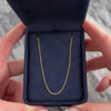 Vintage 14k Yellow Gold Dainty Everyday Curb Link 1.4mm Chain - Video showing the piece