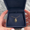 Vintage 14k Yellow Gold Diamond Lucky Golden Apple Charm / Pendant - Video showing the piece
