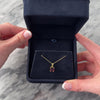 Vintage 14k Yellow Gold 2ct Pink Tourmaline Lovely Oval Pendant - Video showing the piece