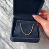 Estate Peruvian 14k Yellow Gold 1.4mm Classic Rope Chain - Video showing the piece