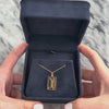 Vintage 14k Yellow Gold Functional Articulating Abacus Charm / Pendant - Video showing the piece
