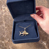 Vintage Substantial 14k Yellow Gold Maritime Yellowfin Tuna Charm / Pendant - Video showing the piece