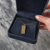Vintage English 9k Yellow Gold London Bank Cheque Book Pendant / Charm - Video showing the piece