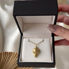 Heavy Vintage 10k Yellow Gold Alaskan Inuit In Igloo Charm Pendant - Video showing the piece