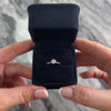 Estate Tiffany & Co. Platinum [Custom Carat] Stunning Timeless Solitaire Ring - Video showing the piece