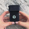 Vintage 18k Yellow Gold 16.27ct Aquamarine Fabulous Flashing Naturalistic Textured Cocktail Ring - Video showing the piece
