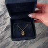 Vintage 14k Yellow Gold Lock Charm / Pendant - Video showing the piece