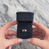 Antique Victorian 10k Rosy Yellow Gold 1.56ct Dark Pink Garnet Carved Ring 6.50