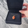 Antique 14k Yellow Gold Coral Carved Cameo Profile Charm / Pendant - Video showing the piece