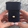 Vintage 14k Yellow Gold Pearl Elegant Solitaire Ring - Video showing the piece