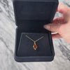 Antique 14k Yellow Gold 3ct Madeira Citrine Decorated Prong Charm / Pendant - Video showing the piece