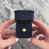Vintage 14k Yellow Gold 1.74ct Opal Diamond Iridescent Flashing Cabochon Ring - Video showing the piece